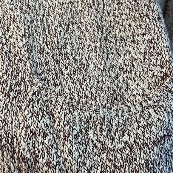 GARAGE SLOUCHY PURPLE AND WHITE KNIT CARDIGAN -bundle for discount :) - Picture 3 of 6